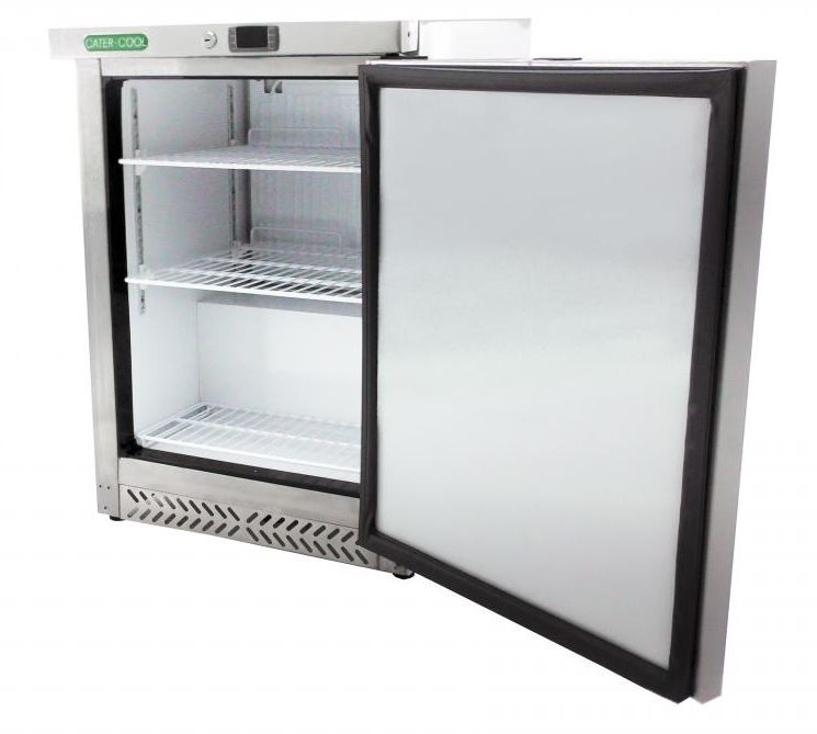 CaterCool CK200FSS 170 Litre Stainless Steel Undercounter Freezer