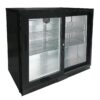 Cater-Cool CK0502LED Double Sliding Door Bottle Cooler With LED Lighting - Image 2