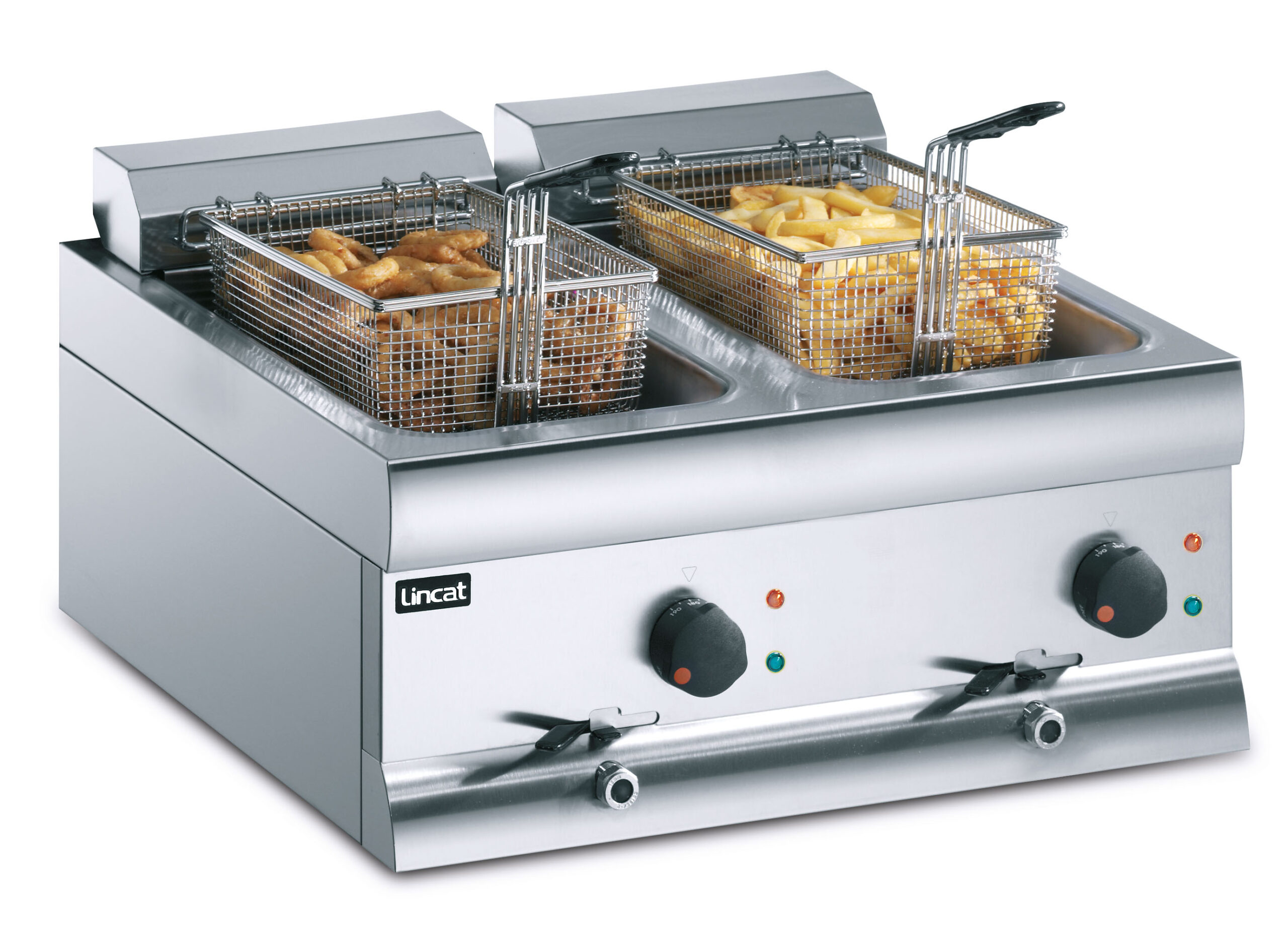 Lincat DF66 Electric Twin Tank CounterTop Fryer Caterkwik Ireland