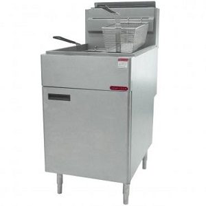 Freestanding Twin Tank Gas Fryers