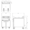 Lincat Opus 800 Single Tank Electric Fryer - OE8108 - Image 5