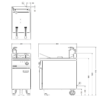 Lincat OE8114/OP Pumped Filtration Electric Fryer - Image 5