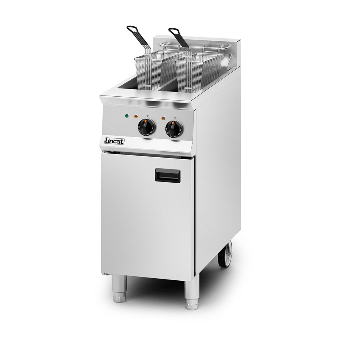Lincat Opus 800 OE8105 Twin Tank, Twin Basket Electric Fryer