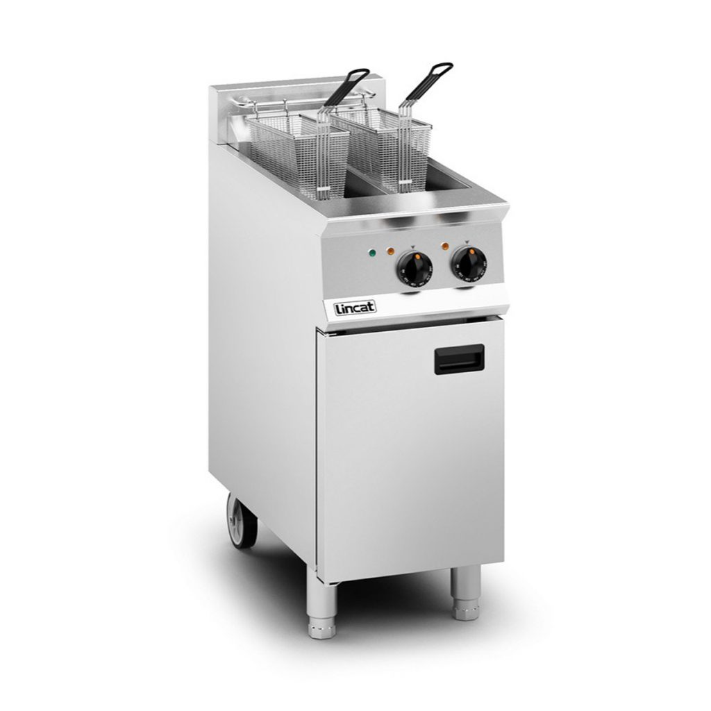 Lincat Opus 800 OE8105 Twin Tank, Twin Basket Electric Fryer