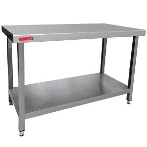 Cater-Cook Fully Stainless Steel Centre Tables D700xH900mm