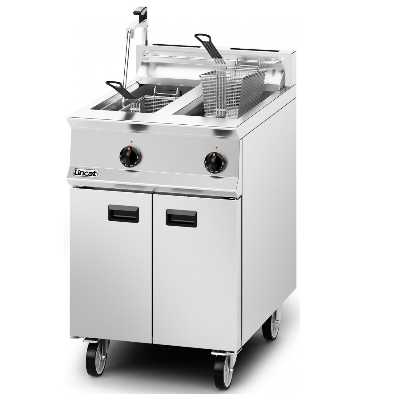 Lincat Opus 800 OG8111OP Twin Tank Gas fryer with Filtration