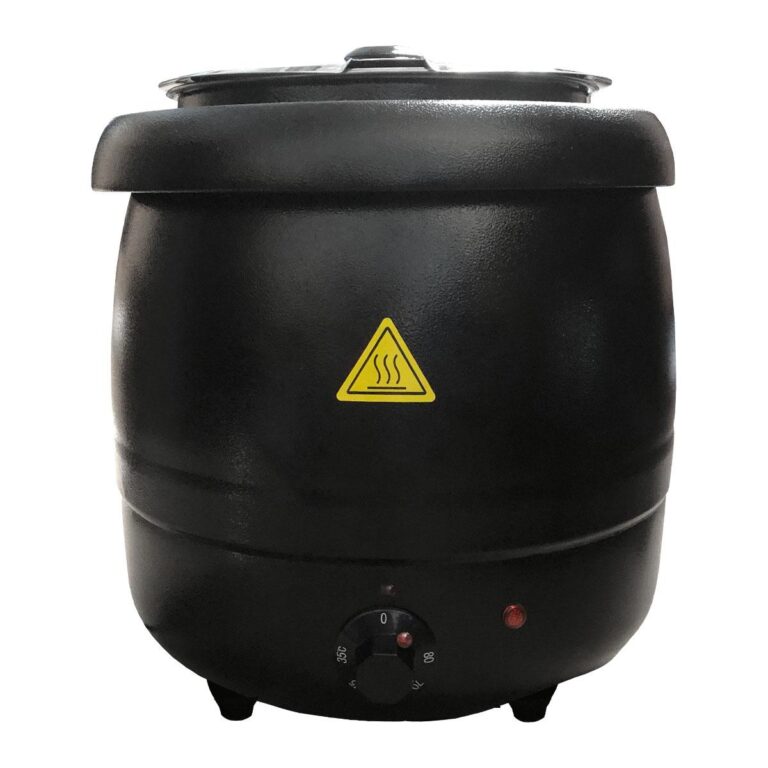 Buffalo L715 Black 10 Litre Soup Kettle Caterkwik Ireland