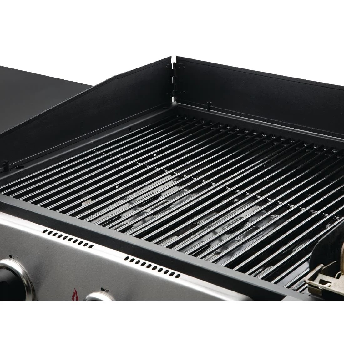 buffalo 6 burner combi bbq grill and griddle