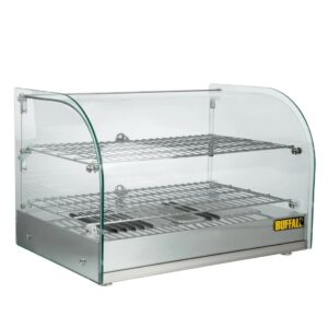 Buffalo-Countertop-Heated-Food-Display-554mm-CK916