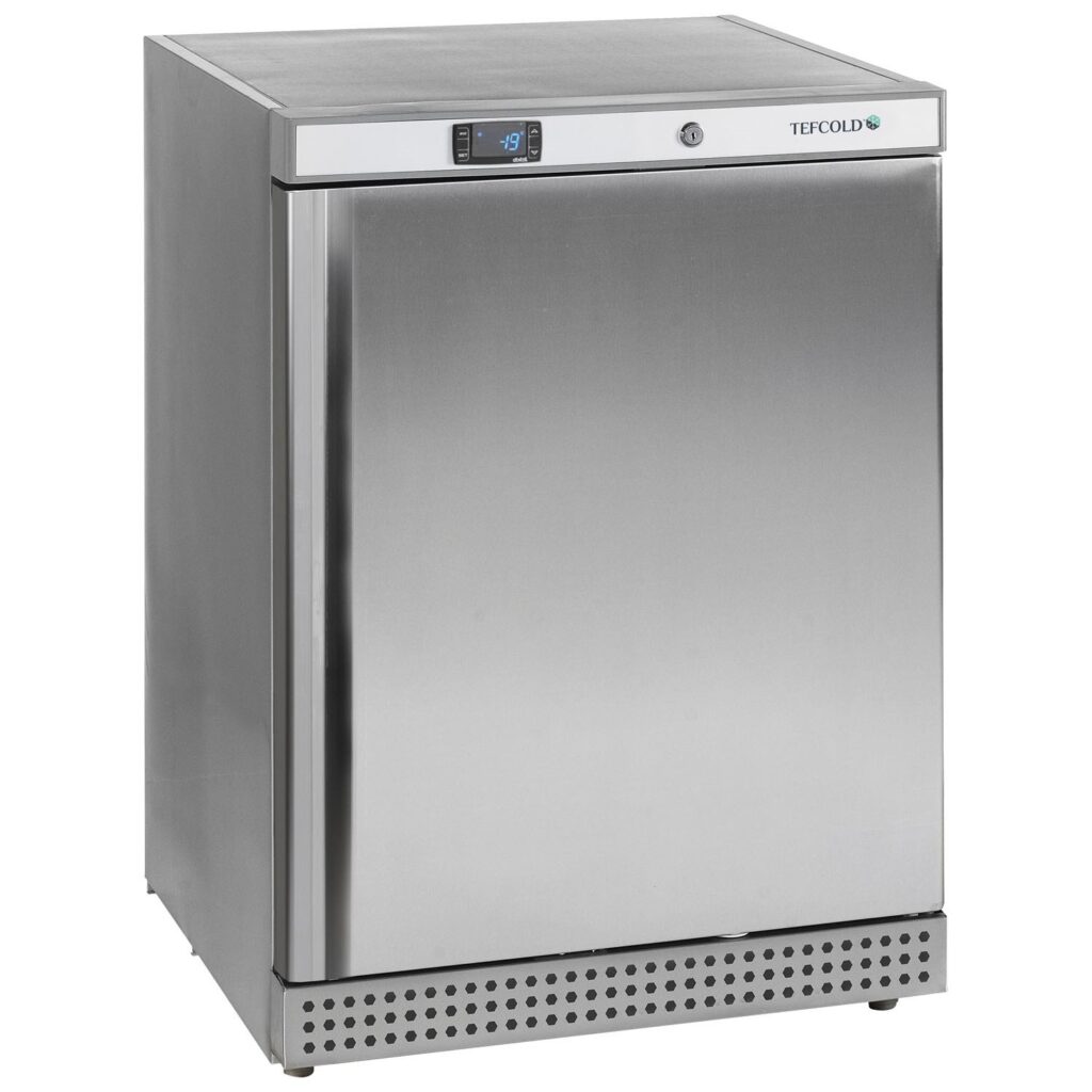 Tefcold UF200S Stainless Steel Undercounter Freezer Caterkwik Ireland