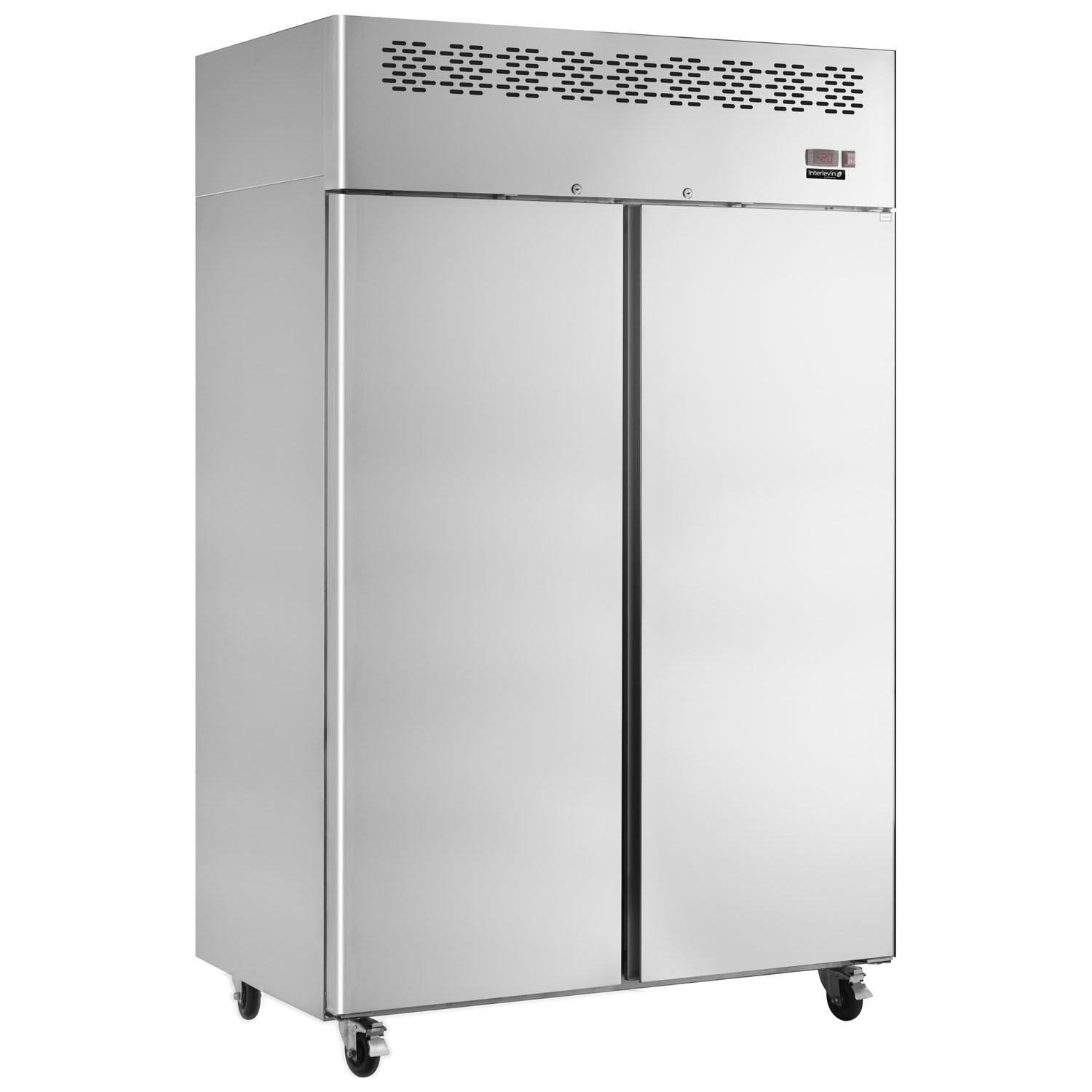 Interlevin CAF900 Upright Double Door Freezer Caterkwik Ireland
