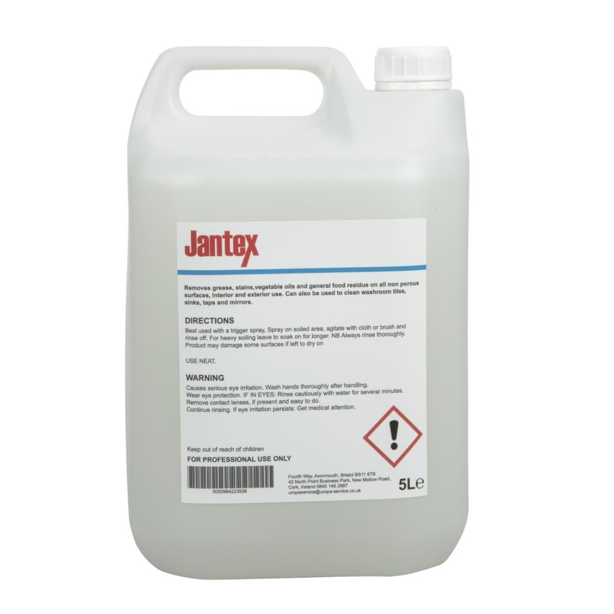 Jantex CF972 Grill and Oven Cleaner Caterkwik Ireland