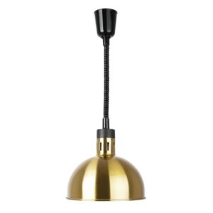 buffalo-dy462-retractable-dome-heat-shade-pale-gold-finish