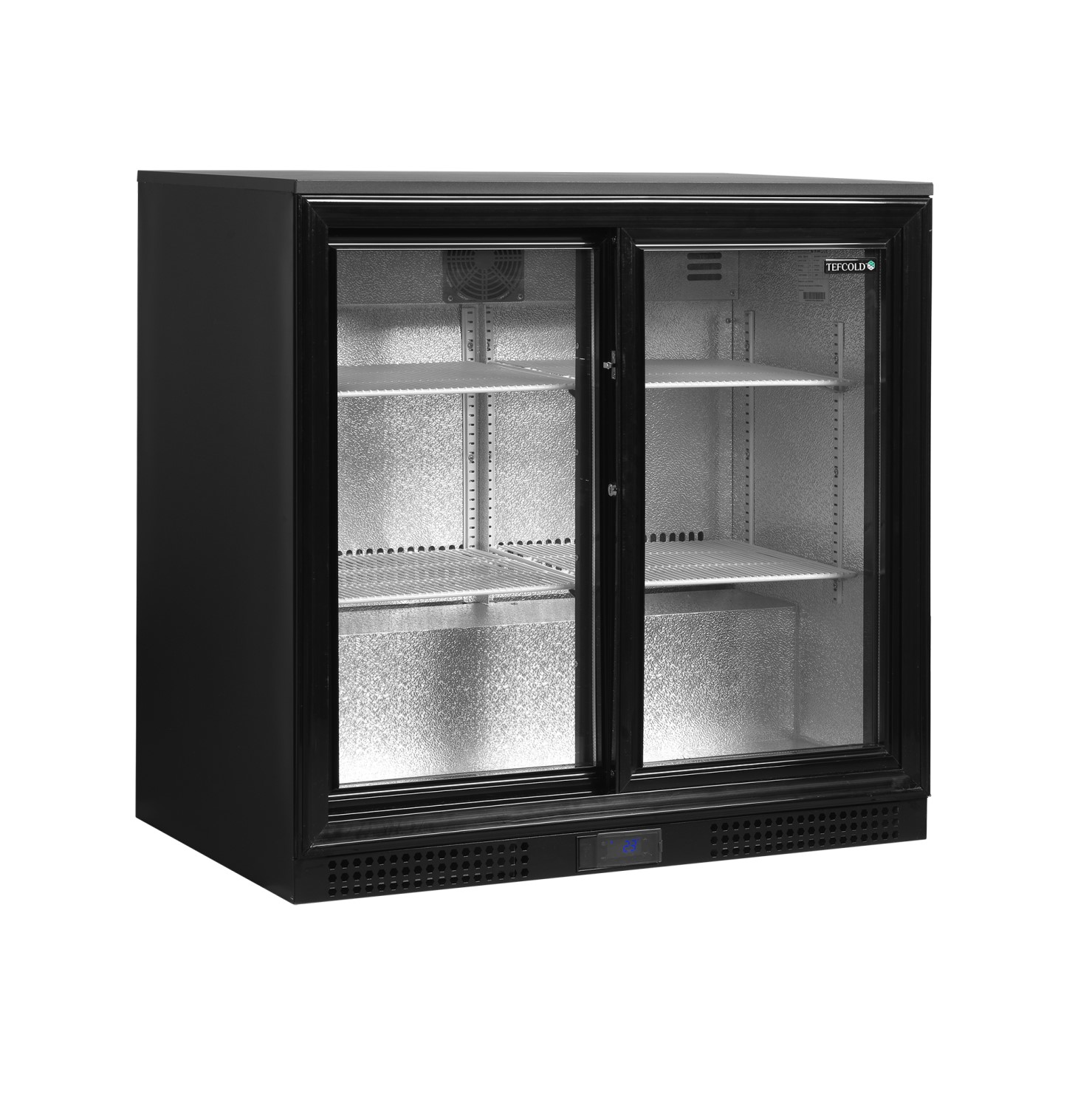 Tefcold DB201S Sliding Double Door Bottle Cooler Caterkwik Ireland