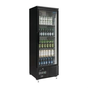 polar-gj447-g-series-upright-back-bar-cooler-with-hinged-door-307ltr