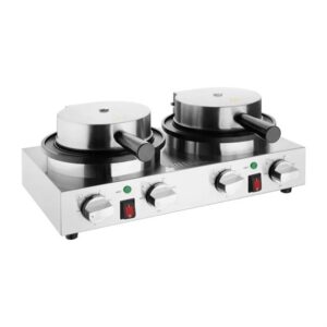 buffalo-cj533-double-round-belgian-waffle-maker