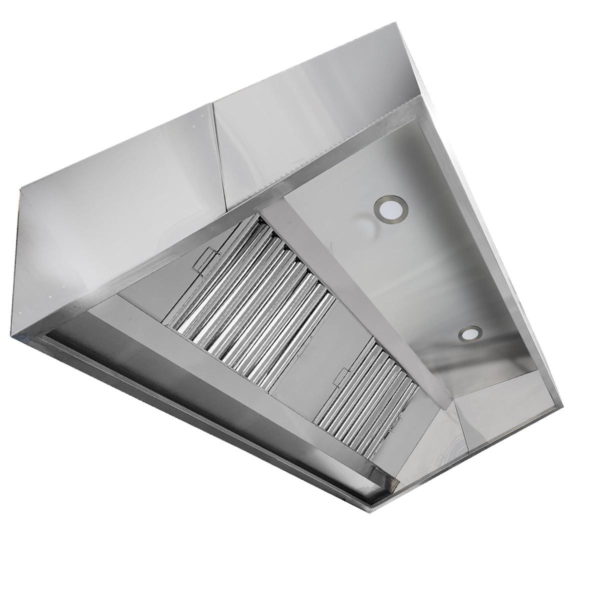 Cater-Fabs CFEC15001200 Stainless Steel Extraction Canopy