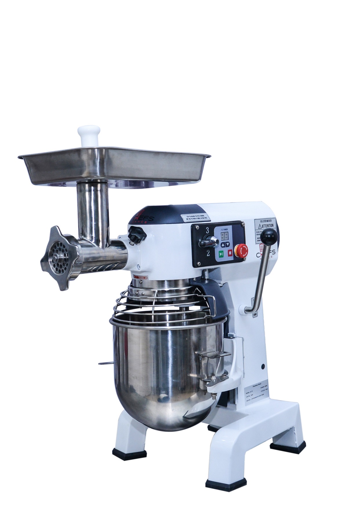 Chefs Range EC10 Countertop 10 Litre Planetary Mixer - Caterkwik Ireland